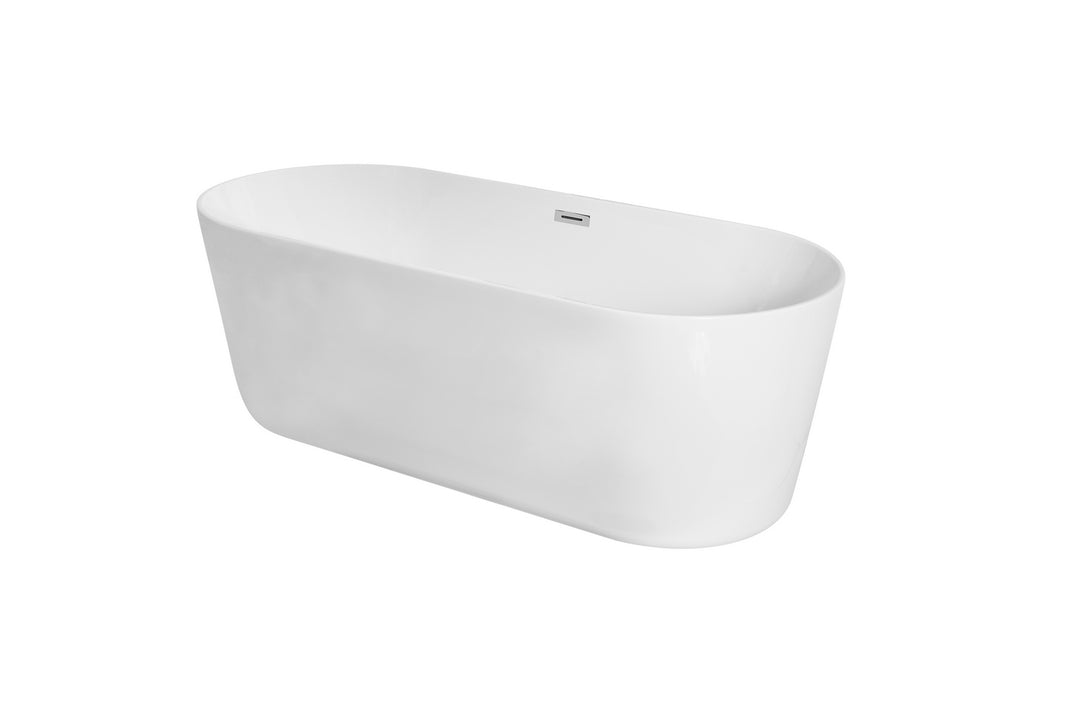 Elegant Lighting - BT10671GW - Bathtub - Odette - Glossy White