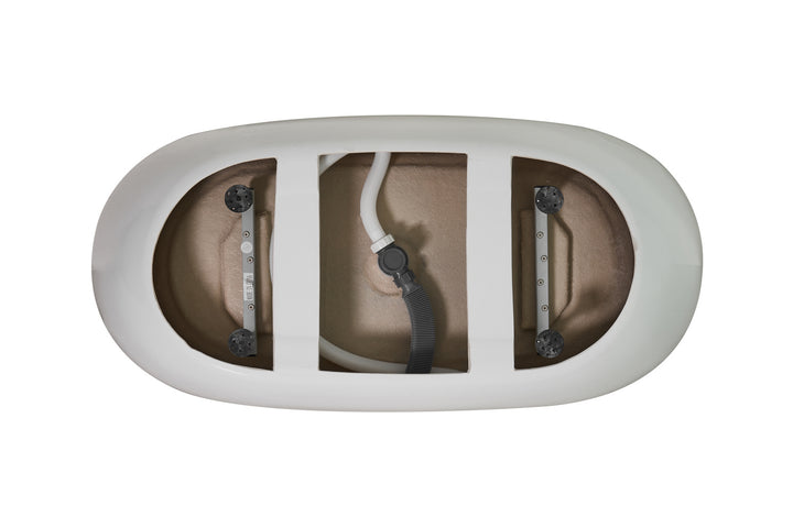 Elegant Lighting - BT10759GW - Bathtub - Allegra - Glossy White