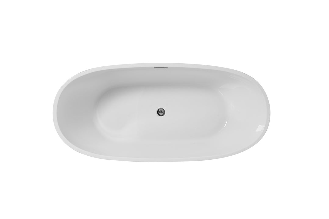 Elegant Lighting - BT10767GW - Bathtub - Allegra - Glossy White