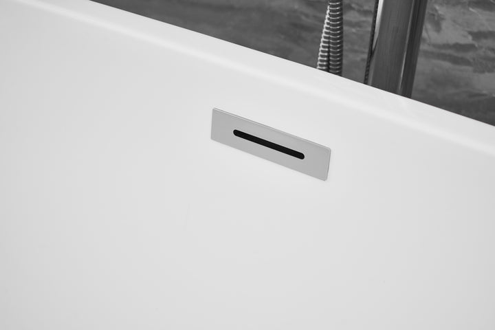 Elegant Lighting - BT10767GW - Bathtub - Allegra - Glossy White