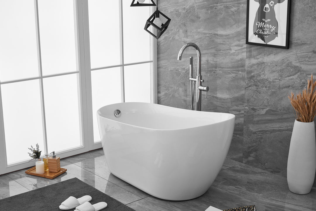 Elegant Lighting - BT10854GW - Bathtub - Chantal - Glossy White
