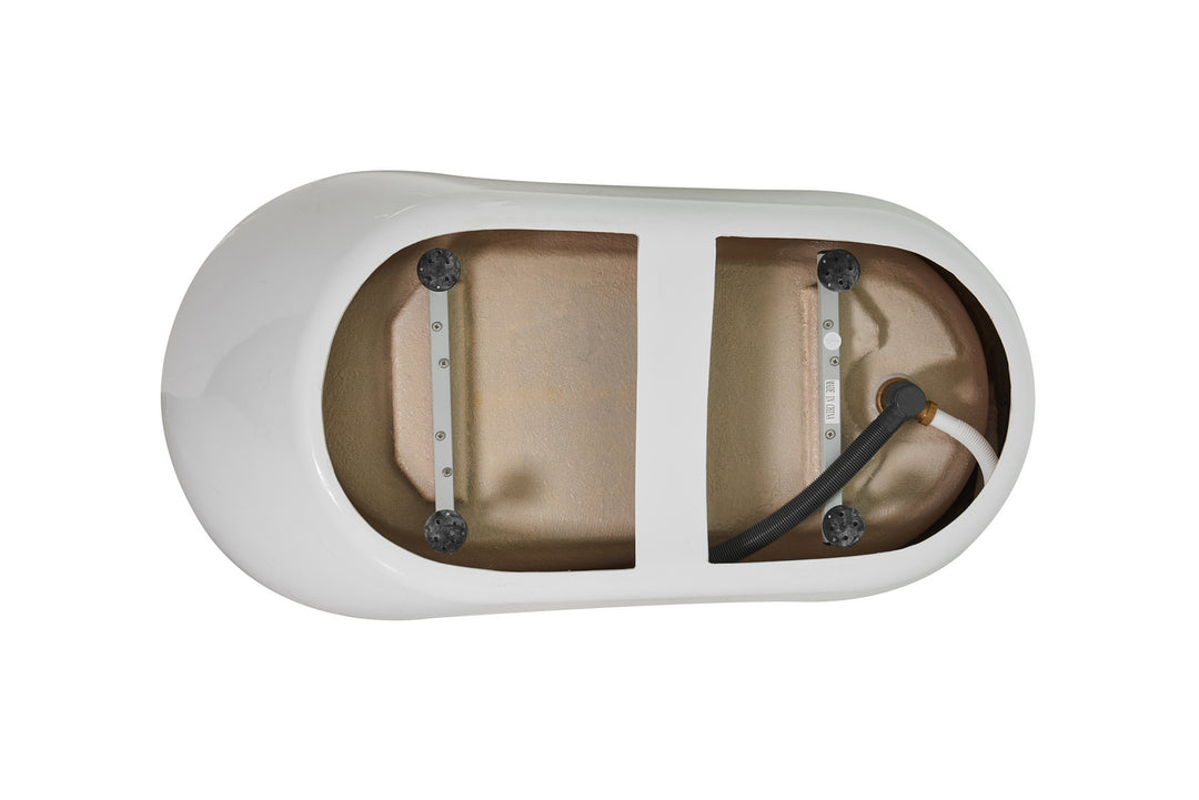 Elegant Lighting - BT10854GW - Bathtub - Chantal - Glossy White