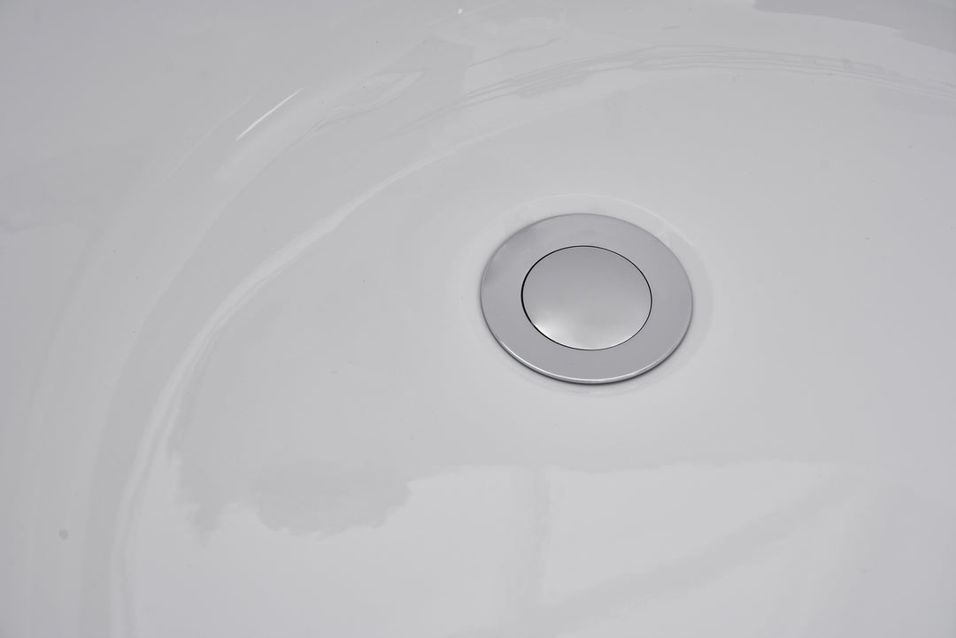 Elegant Lighting - BT10859GW - Bathtub - Chantal - Glossy White