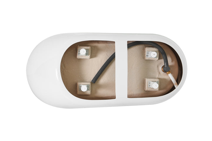 Elegant Lighting - BT10859GW - Bathtub - Chantal - Glossy White