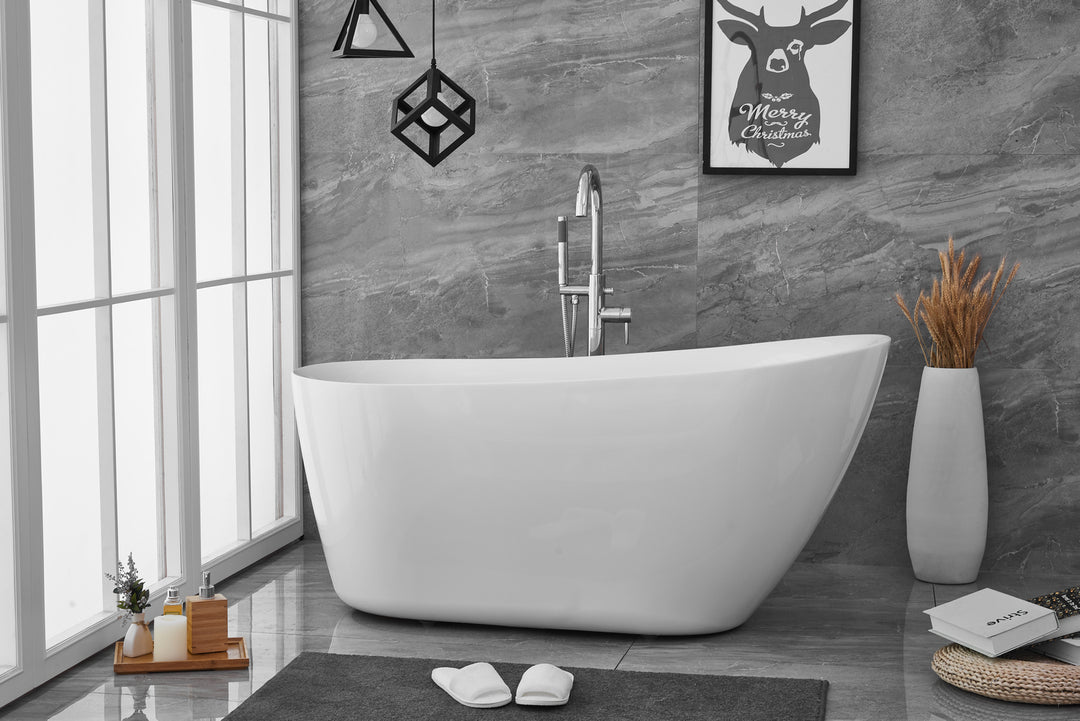 Elegant Lighting - BT10859GW - Bathtub - Chantal - Glossy White