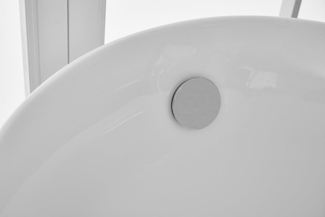 Elegant Lighting - BT10867GW - Bathtub - Chantal - Glossy White