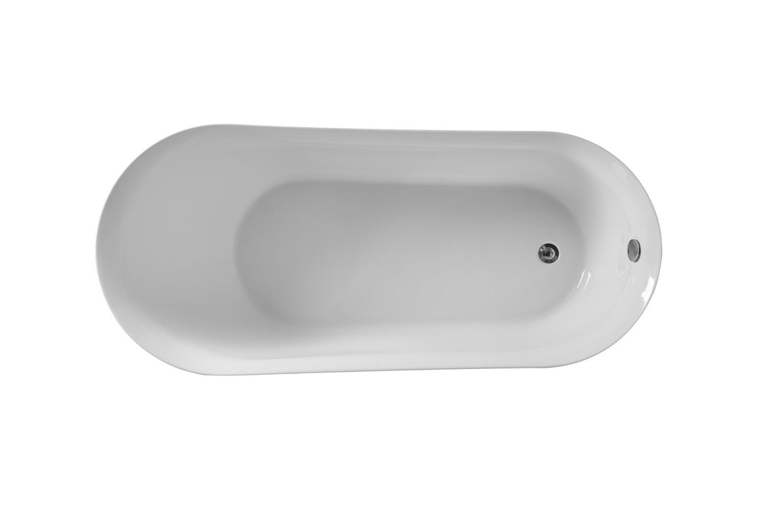Elegant Lighting - BT10870GW - Bathtub - Chantal - Glossy White