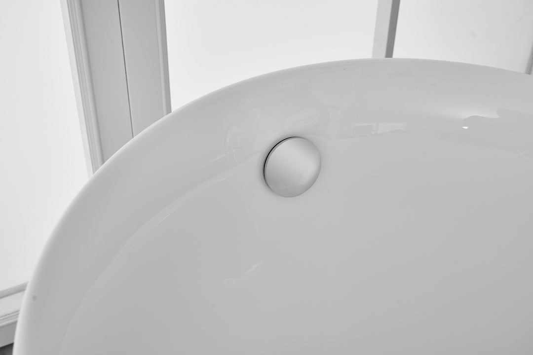 Elegant Lighting - BT10870GW - Bathtub - Chantal - Glossy White