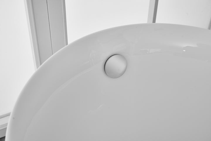 Elegant Lighting - BT10870GW - Bathtub - Chantal - Glossy White