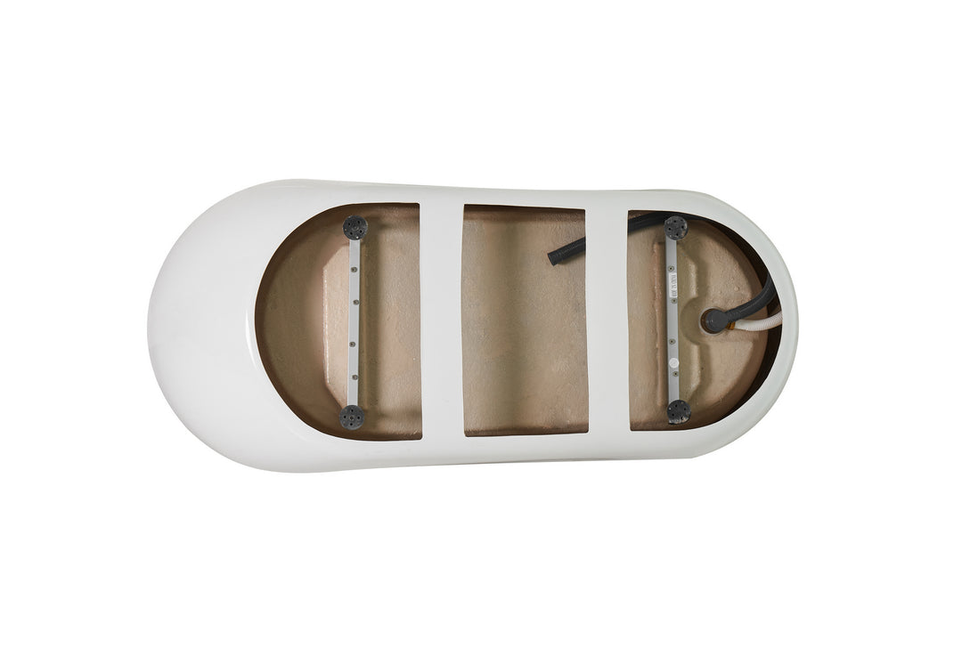 Elegant Lighting - BT10870GW - Bathtub - Chantal - Glossy White