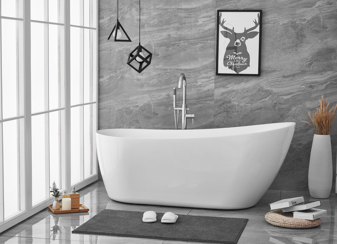 Elegant Lighting - BT10870GW - Bathtub - Chantal - Glossy White