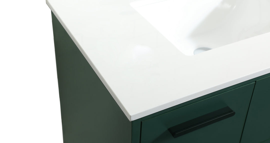 Elegant Lighting - VF47030MGN - Vanity Sink Set - Baldwin - Green