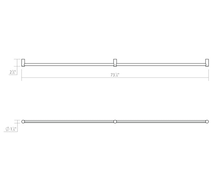 Sonneman - 23QPCL233R120PHA - LED Wall Bar - Purolinear 360 - Polished Chrome