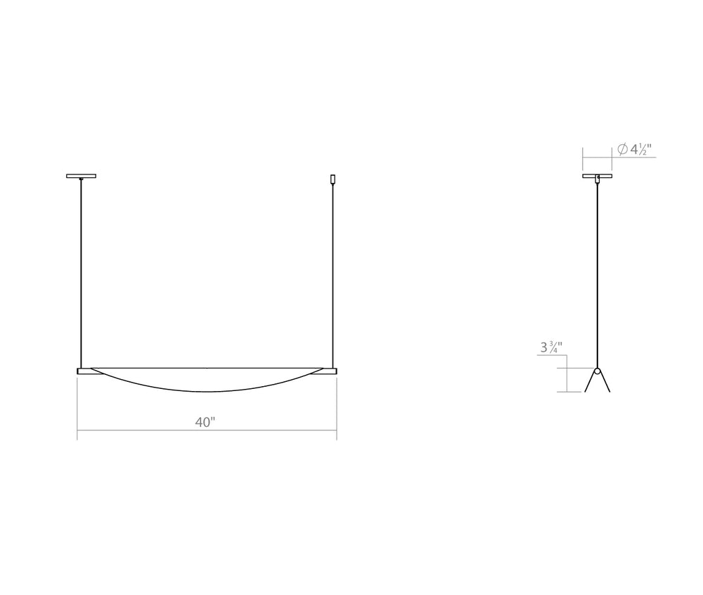 Sonneman - 3121.03 - LED Pendant - Tela - Satin White