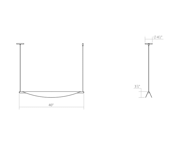 Sonneman - 3121.03 - LED Pendant - Tela - Satin White