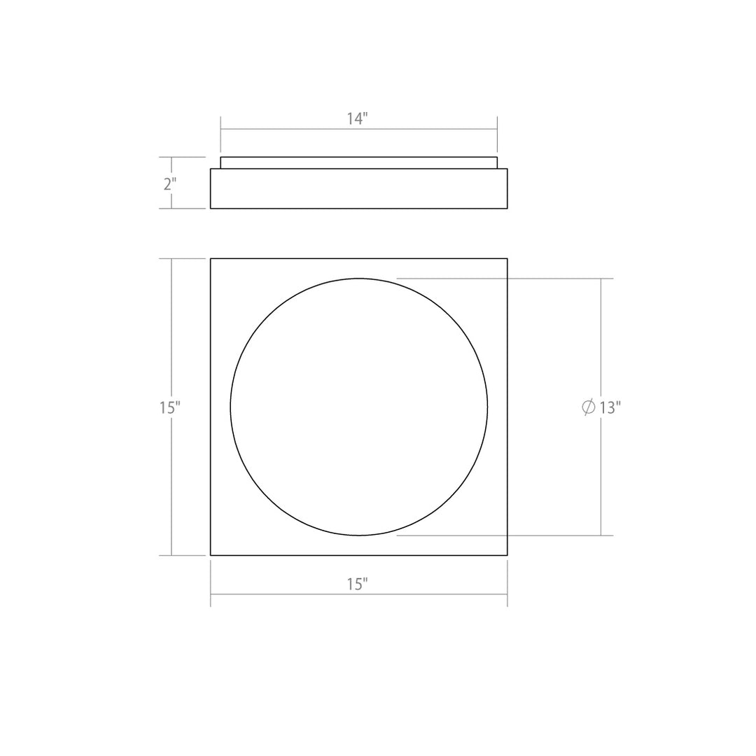 Sonneman - 3702.18 - LED Wall Sconce - Vuoto - Dove Gray