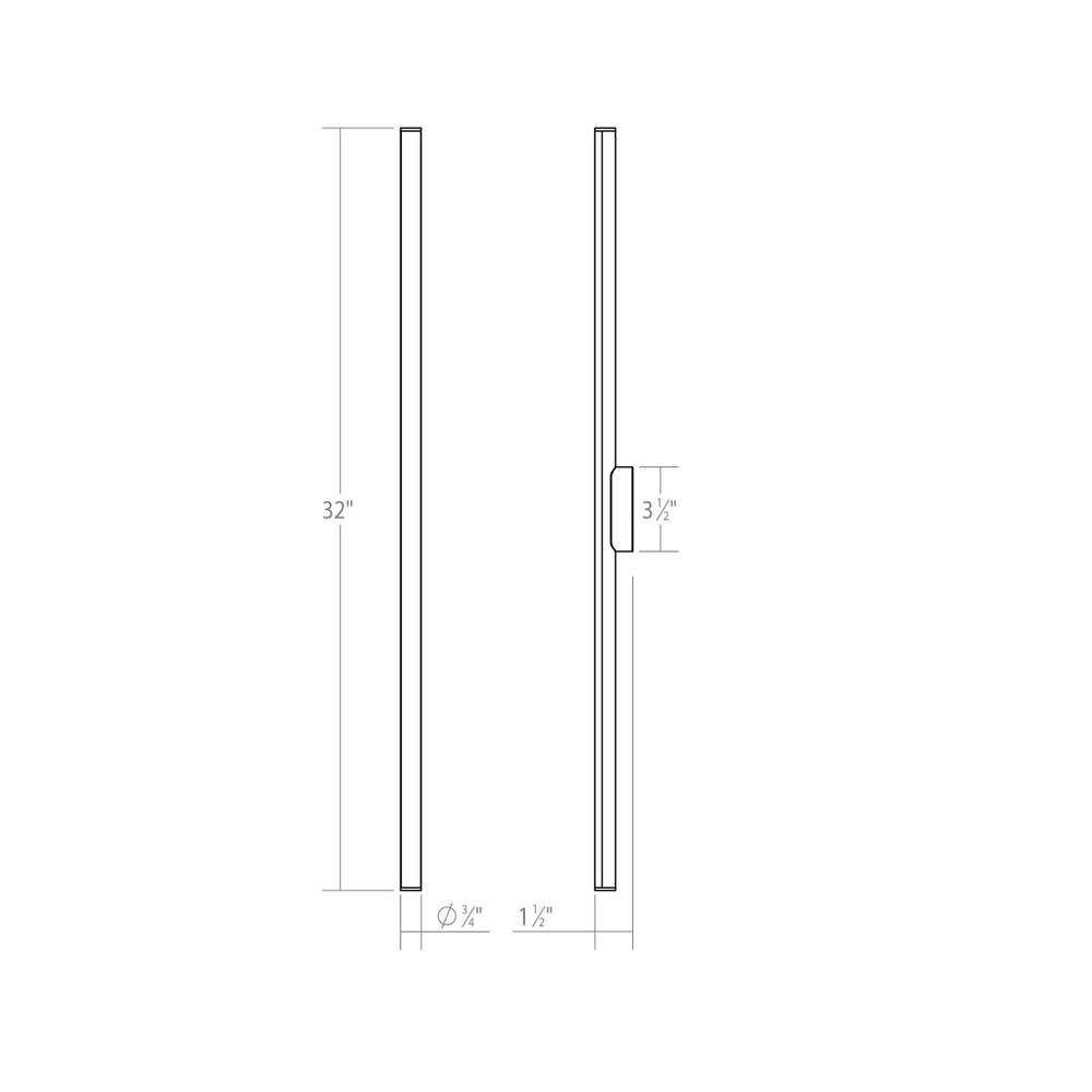 Sonneman - 3773.03 - LED Bath Bar - Fino - Satin White