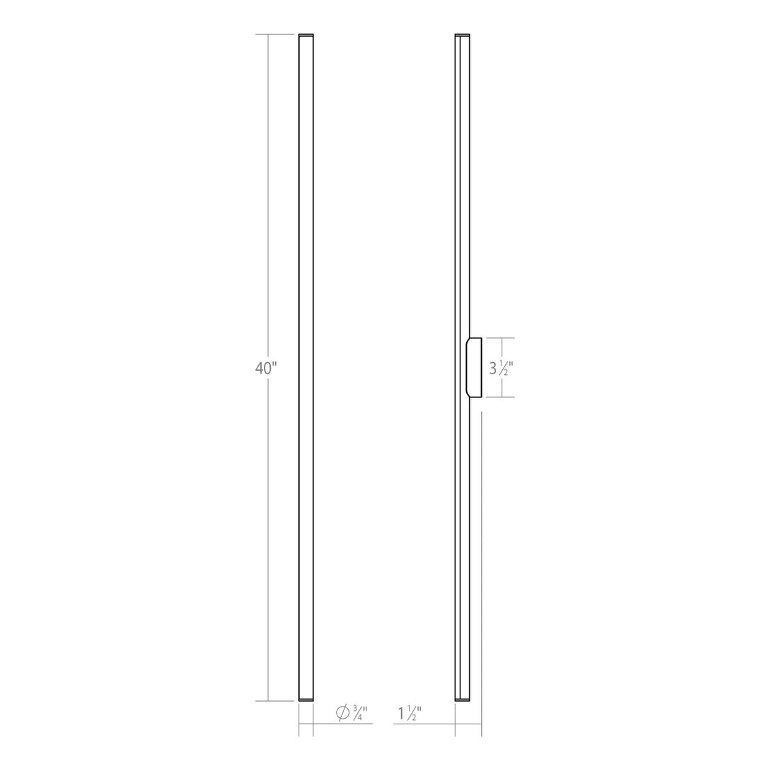 Sonneman - 3774.03 - LED Bath Bar - Fino - Satin White