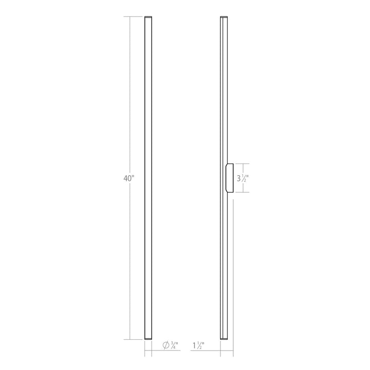 Sonneman - 3774.03 - LED Bath Bar - Fino - Satin White