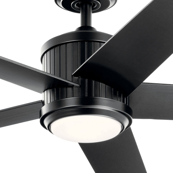 Kichler Canada - 300044SBK - 56"Ceiling Fan - Brahm - Satin Black