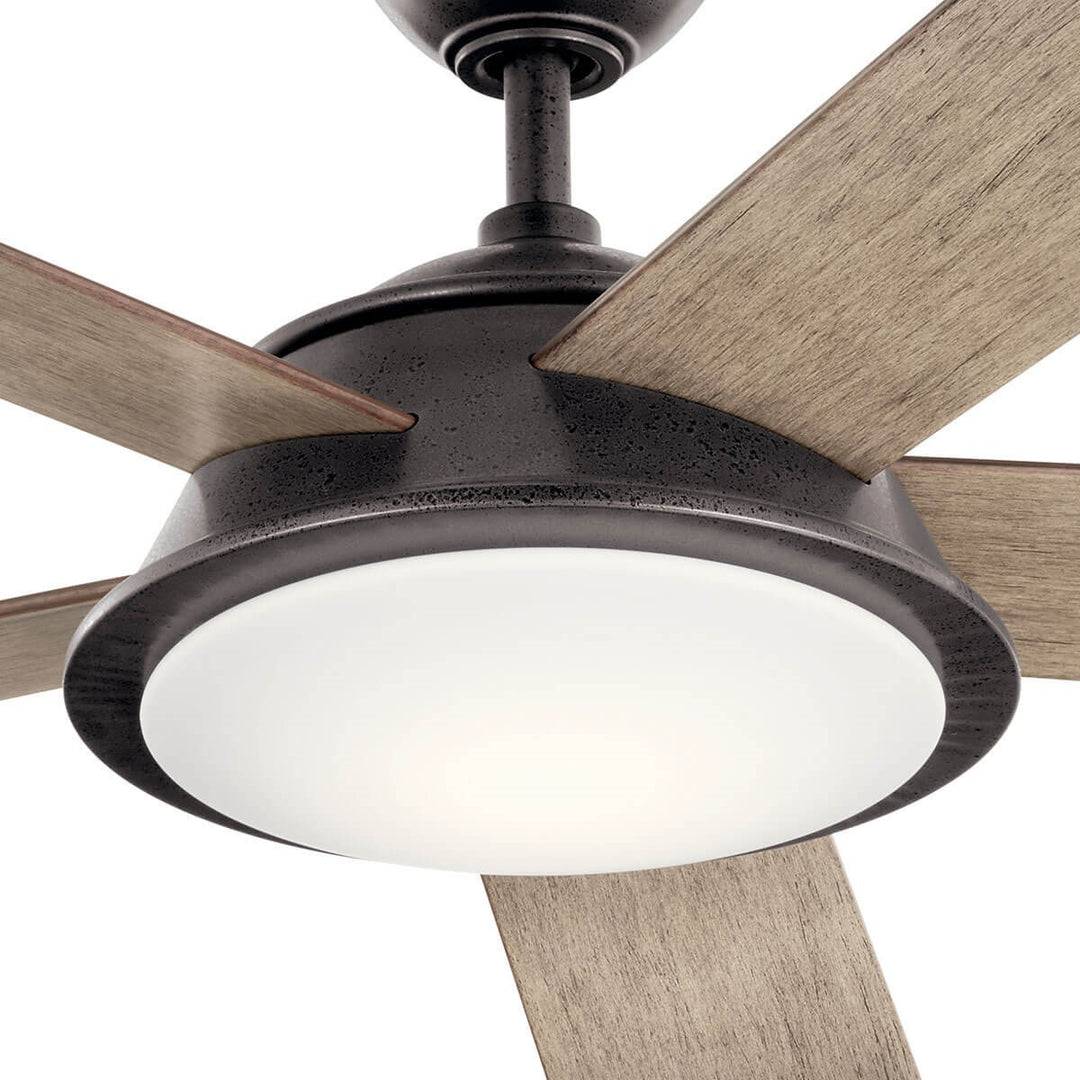 Kichler Canada - 310100AVI - 56"Ceiling Fan - Verdi - Anvil Iron