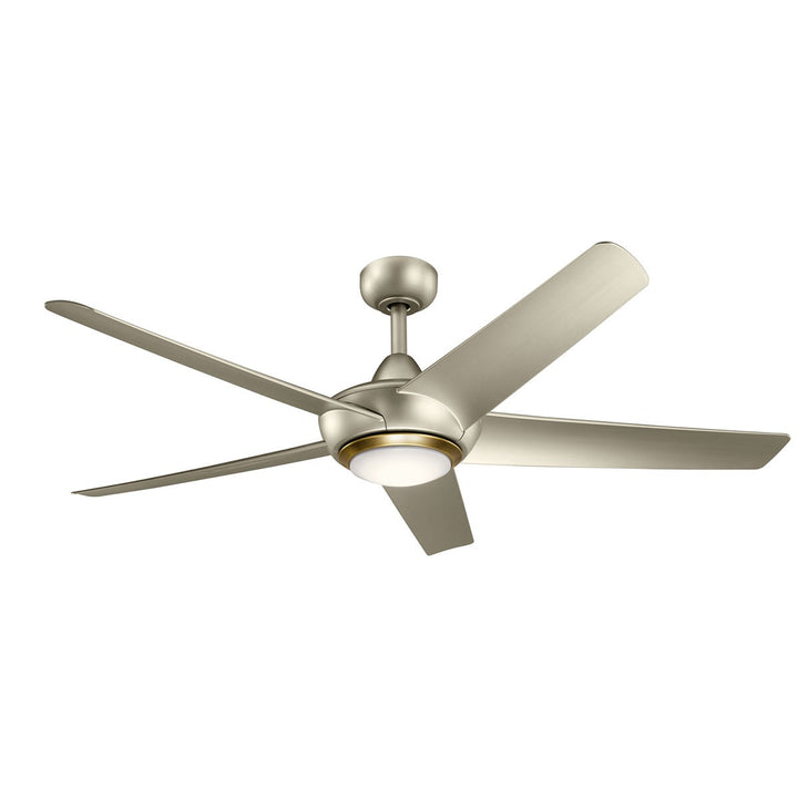 Kichler Canada - 330089NI - 52"Ceiling Fan - Kapono - Brushed Nickel