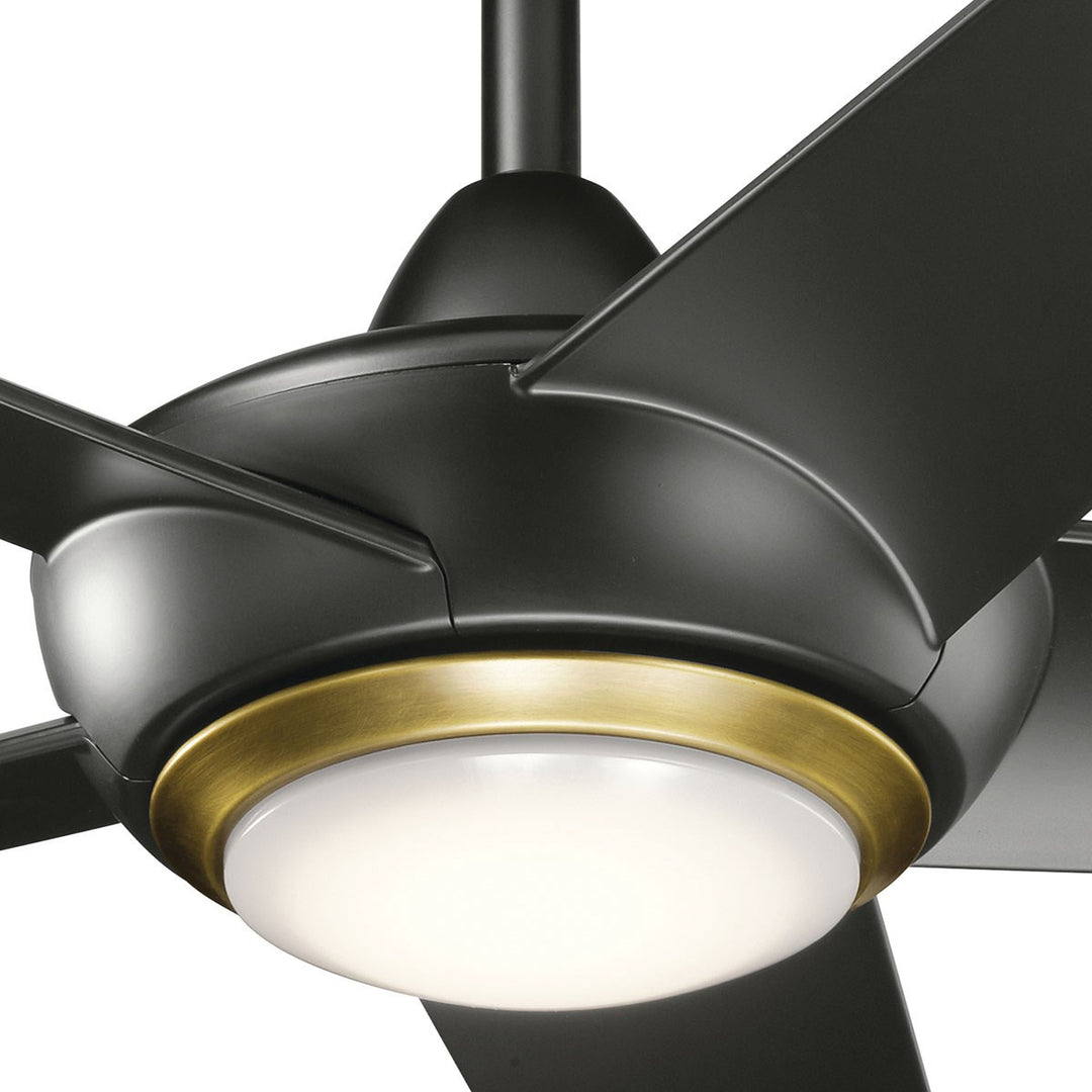 Kichler Canada - 330089SBK - 52"Ceiling Fan - Kapono - Satin Black