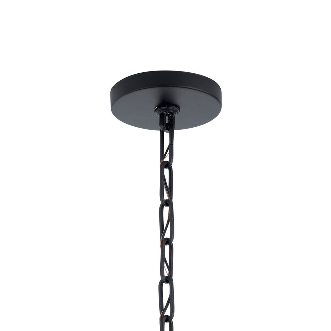 Kichler Canada - 43498BK - Four Light Pendant - Abbotswell - Black