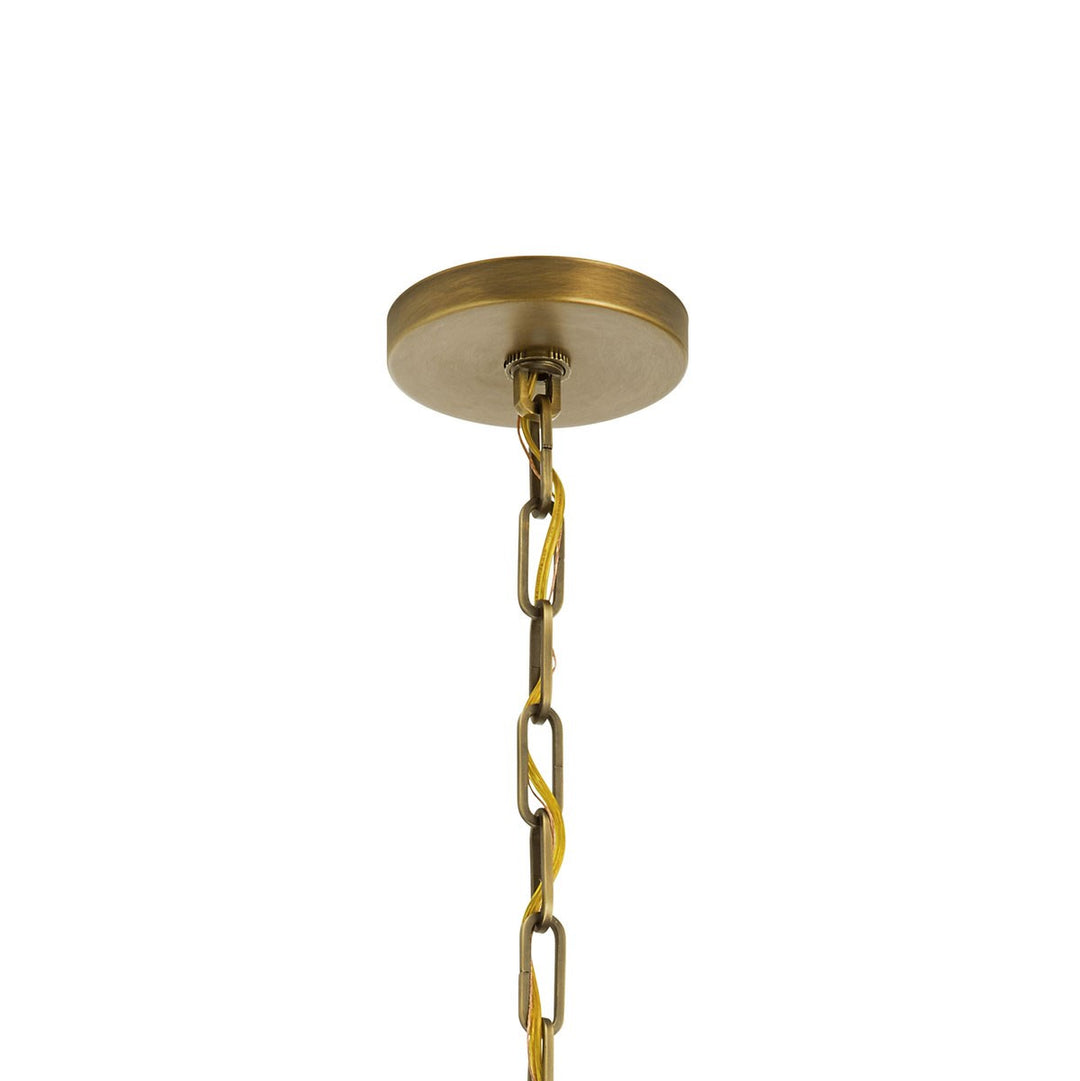 Kichler Canada - 43498NBR - Four Light Pendant - Abbotswell - Natural Brass