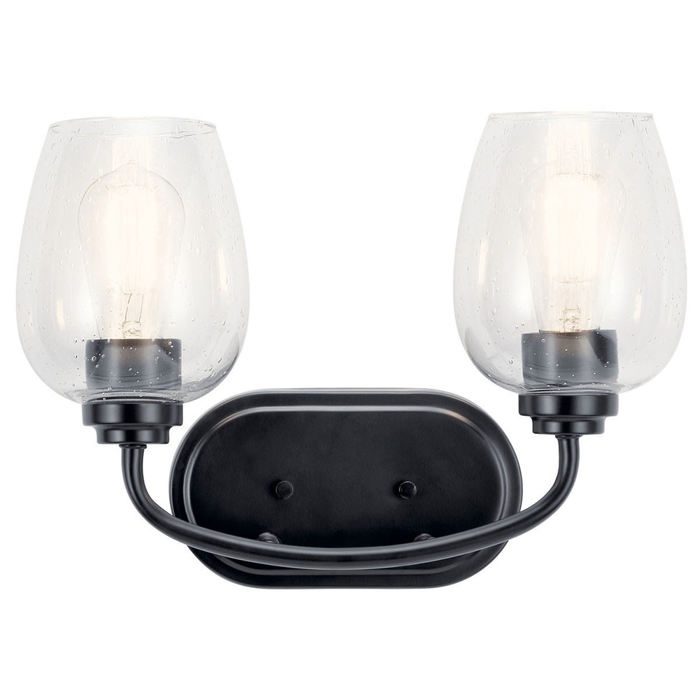 Kichler Canada - 45128BKCS - Two Light Bath - Valserrano - Black