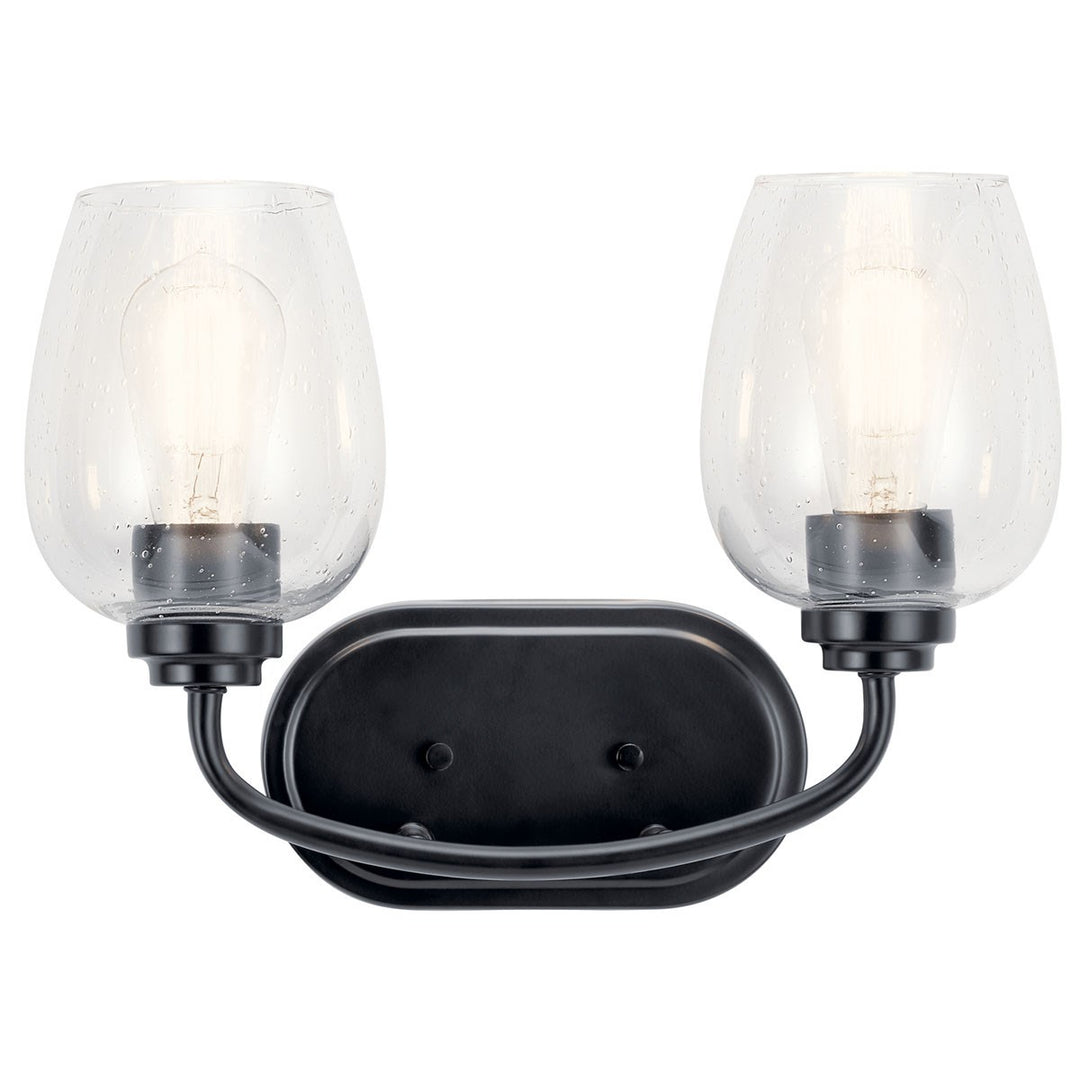 Kichler Canada - 45128BKCS - Two Light Bath - Valserrano - Black