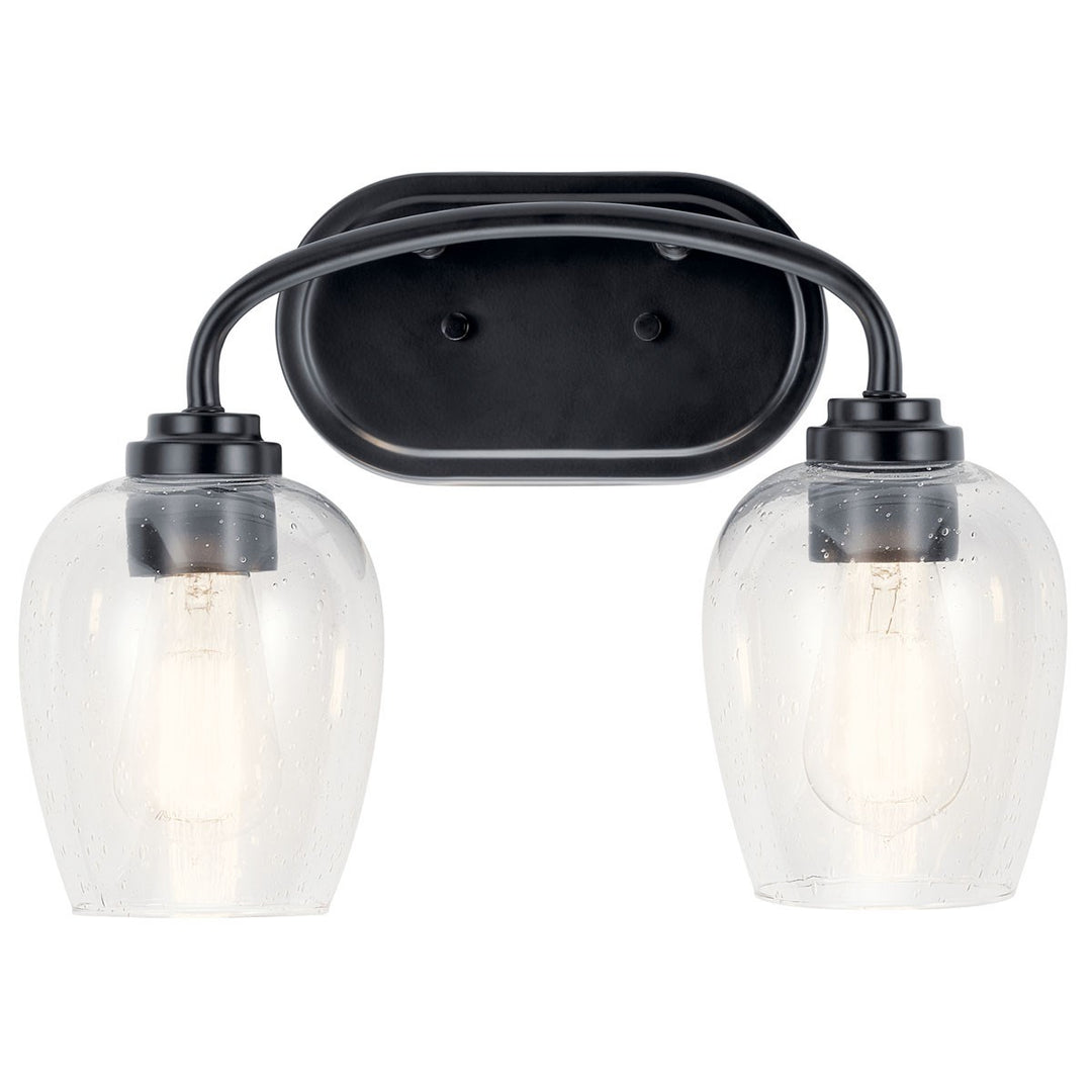 Kichler Canada - 45128BKCS - Two Light Bath - Valserrano - Black
