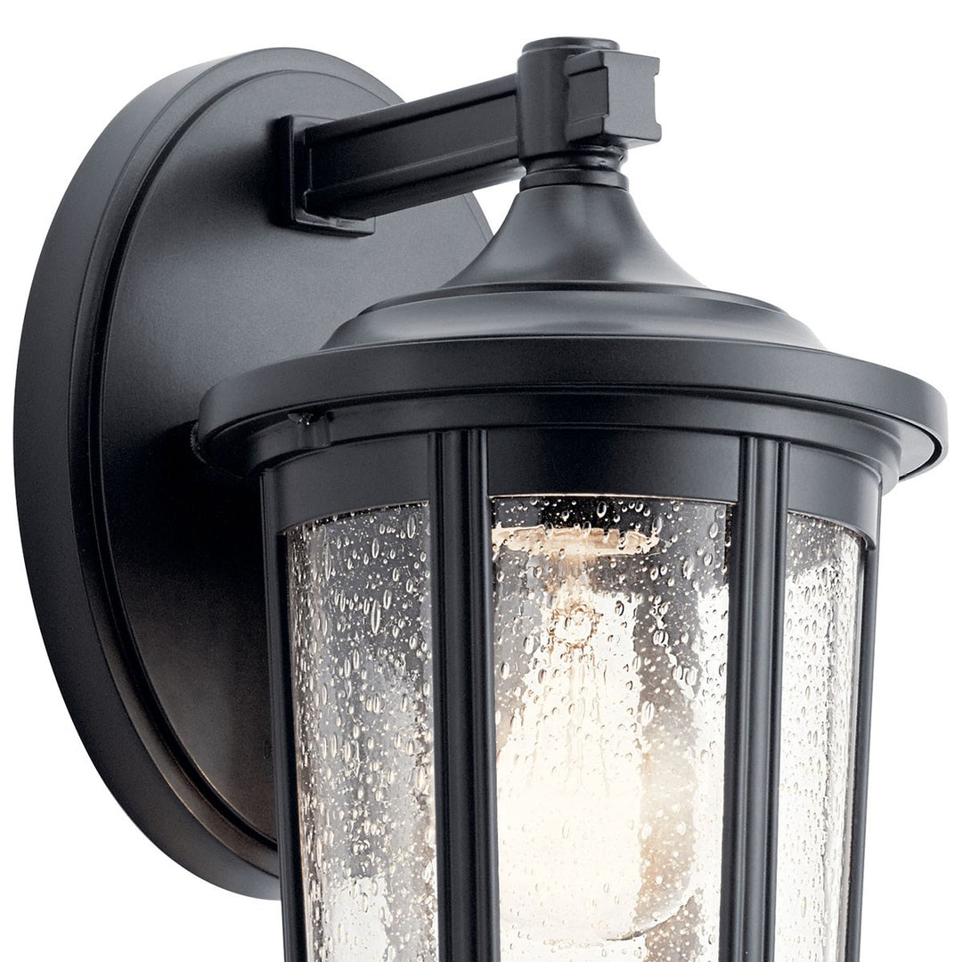 Kichler Canada - 49892BK - One Light Outdoor Wall Mount - Fairfield - Black