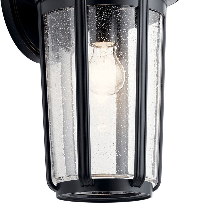 Kichler Canada - 49894BK - One Light Outdoor Wall Mount - Fairfield - Black