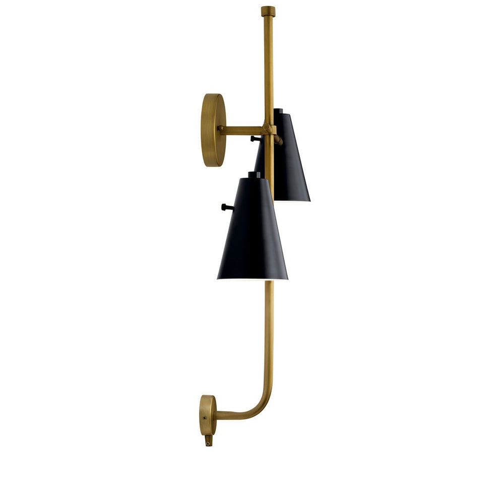Kichler Canada - 52174BK - Two Light Wall Sconce - Sylvia - Black