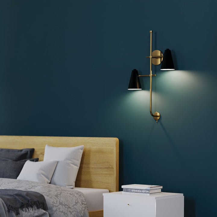 Kichler Canada - 52174BK - Two Light Wall Sconce - Sylvia - Black