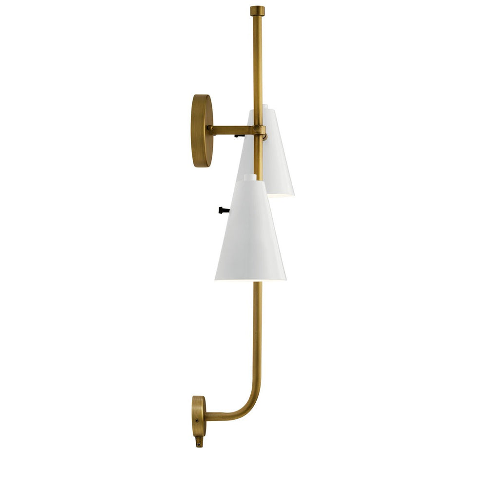 Kichler Canada - 52174WH - Two Light Wall Sconce - Sylvia - White