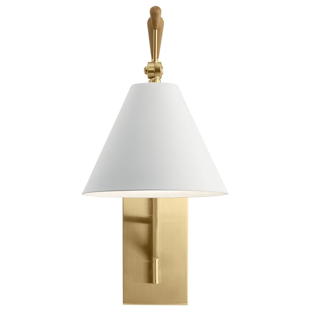 Kichler Canada - 52339CG - One Light Wall Sconce - Finnick - Champagne Gold