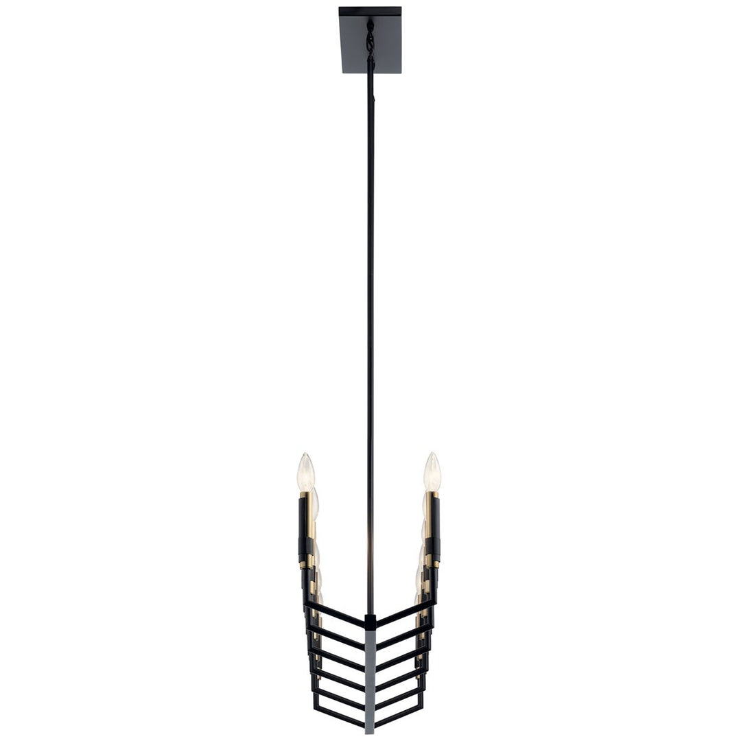 Kichler Canada - 52350BK - 12 Light Linear Chandelier - Armand - Black