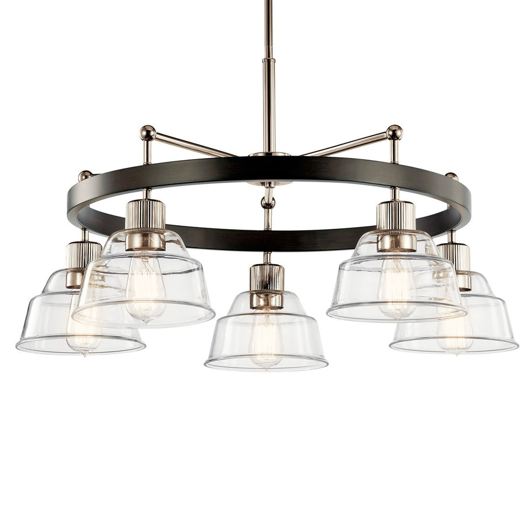 Kichler Canada - 52403PN - Five Light Chandelier - Eastmont - Polished Nickel