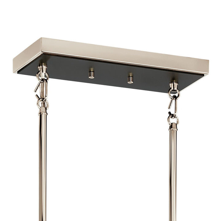 Kichler Canada - 52404PN - Five Light Linear Chandelier - Eastmont - Polished Nickel