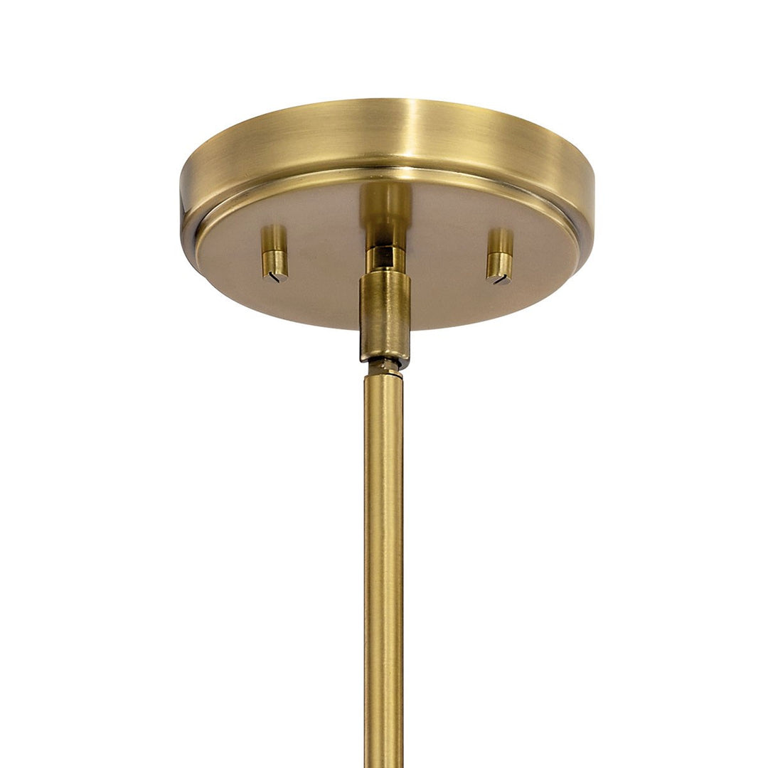 Kichler Canada - 52410BNB - Three Light Chandelier - Kimrose - Brushed Natural Brass