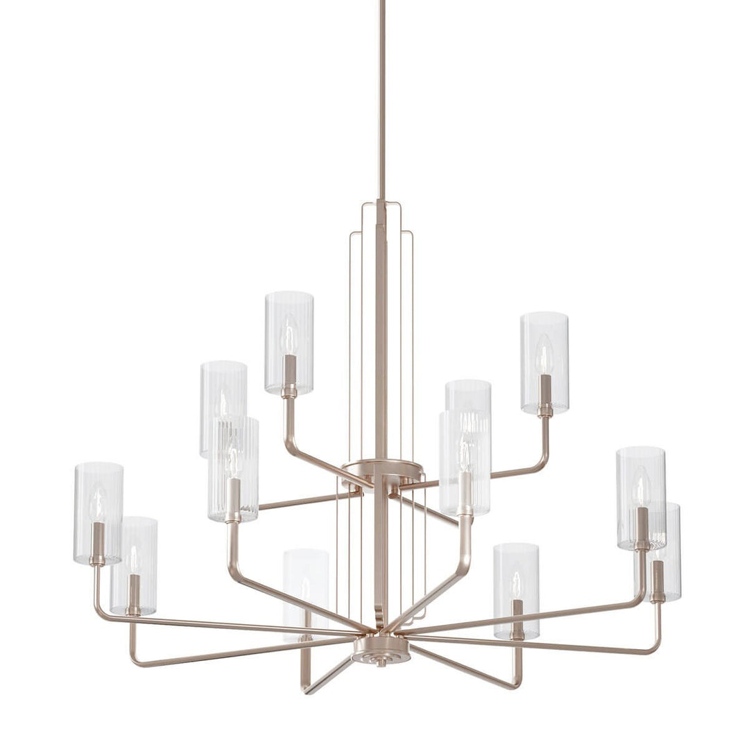 Kichler Canada - 52412PN - 12 Light Chandelier - Kimrose - Polished Nickel