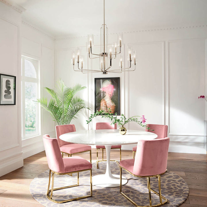 Kichler Canada - 52412PN - 12 Light Chandelier - Kimrose - Polished Nickel