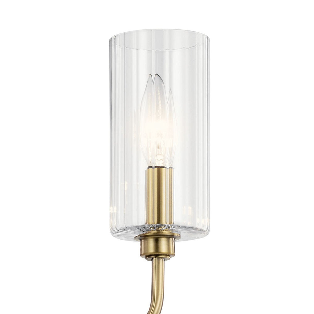 Kichler Canada - 52413BNB - Ten Light Linear Chandelier - Kimrose - Brushed Natural Brass