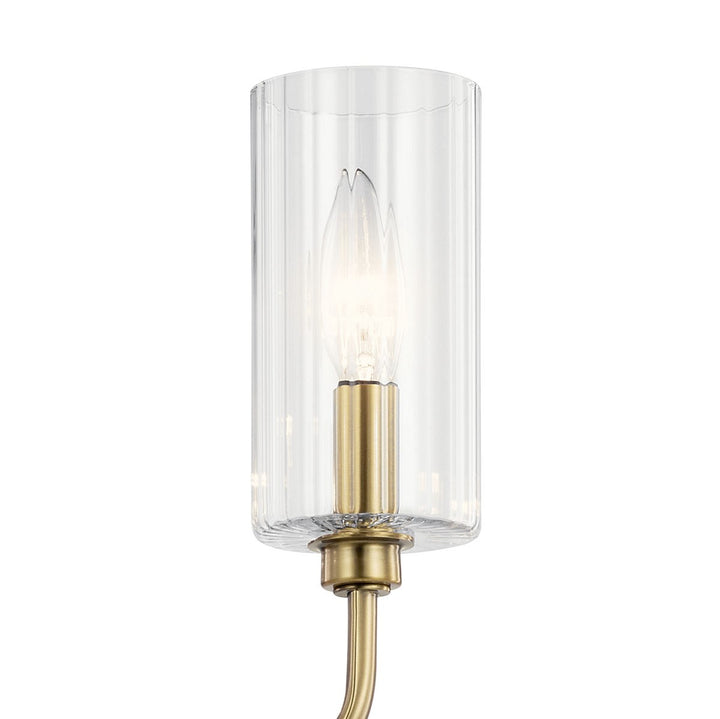 Kichler Canada - 52413BNB - Ten Light Linear Chandelier - Kimrose - Brushed Natural Brass
