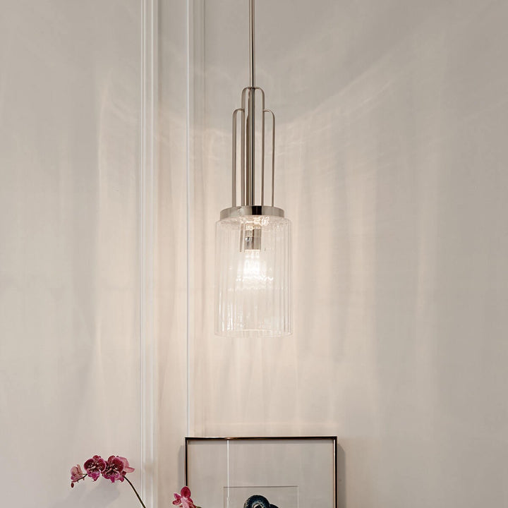 Kichler Canada - 52414PN - One Light Mini Pendant - Kimrose - Polished Nickel