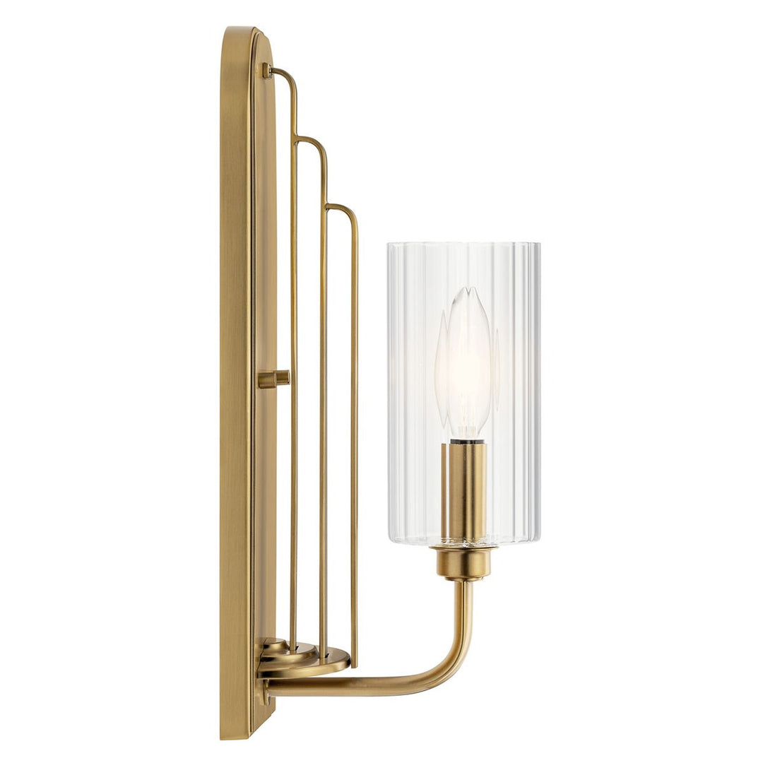 Kichler Canada - 52415BNB - One Light Wall Sconce - Kimrose - Brushed Natural Brass