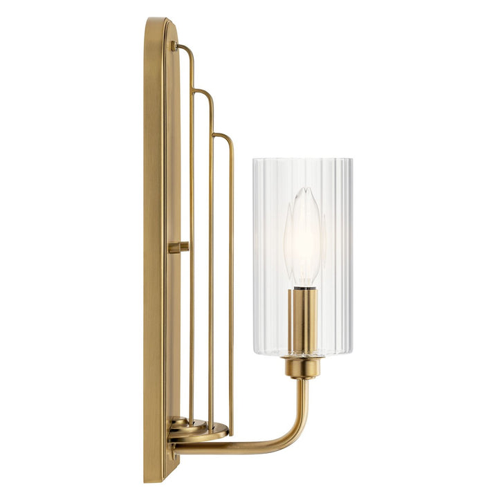 Kichler Canada - 52415BNB - One Light Wall Sconce - Kimrose - Brushed Natural Brass