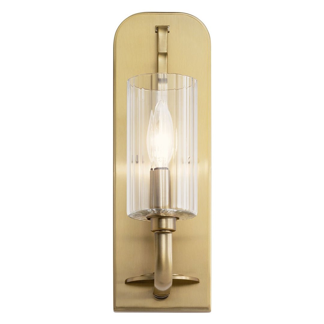 Kichler Canada - 52415BNB - One Light Wall Sconce - Kimrose - Brushed Natural Brass